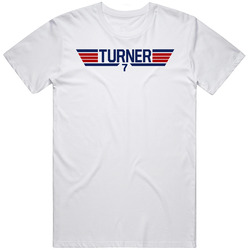 Trea Turner #7 Top Gun Washington Baseball Player Fan T Shirt
