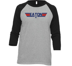 Adam Eaton #2 Top Gun Washington Baseball Player Fan Raglan T Shirt