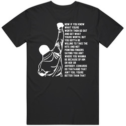 Rocky Balboa Now If You Know What You're Worth Then Go Out And Ge