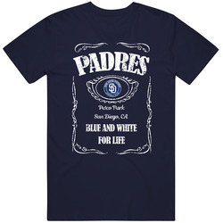 San Diego Baseball Whiskey Label Parody Sports Team Fan T Shirt