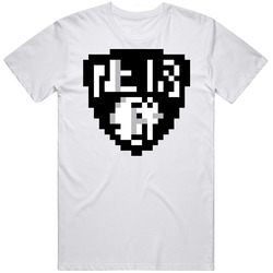 Brooklyn Basketball Team Pixelated 8 Bit Logo Fan T Shirt