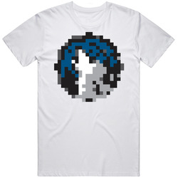 Minnesota Basketball Team Pixelated 8 Bit Logo Fan T Shirt