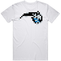 Orlando Basketball Team Pixelated 8 Bit Logo Fan T Shirt