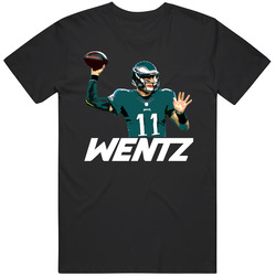 Carson Wentz 11 Philadelphia Football Quarterback Fan T Shirt