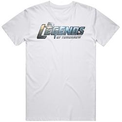 Dc's Legends Of Tomorrow Super Hero Tv Series Title Logo Fan T Sh