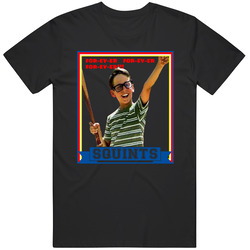 Squints The Sandlot Baseball Card Forever Movie Fan T Shirt