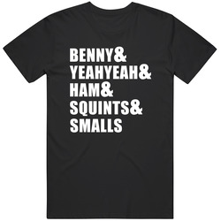 Benny Yeah Yeah Ham Squints Smalls The Sandlot Team Movie Fan T Shirt