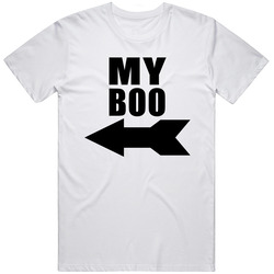 My Boo Left Arrow Funny Lovers T Shirt