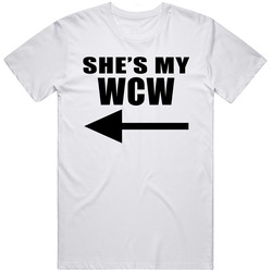 Shes My Wcw Woman Crush Wednesday Funny Lovers T Shirt