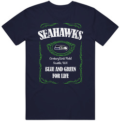 Seattle Football Whiskey Label Parody Sports Team Fan T Shirt