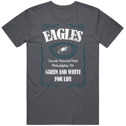 Philadelphia Football Whiskey Label Parody Sports Team Fan T Shirt