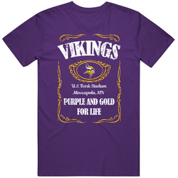 Minnesota Football Whiskey Label Parody Sports Team Fan T Shirt