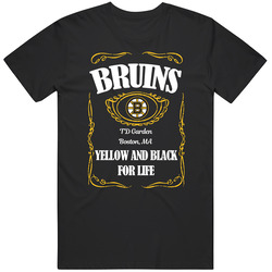 Boston Hockey Whiskey Label Parody Sports Team Fan T Shirt