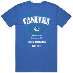 Vancouver Hockey Whiskey Label Parody Sports Team Fan T Shirt