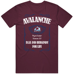 Colorado Hockey Whiskey Label Parody Sports Team Fan T Shirt
