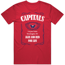 Washington Hockey Whiskey Label Parody Sports Team Fan T Shirt