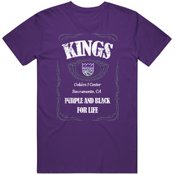 Sacramento Basketball Whiskey Label Parody Sports Team Fan T Shirt