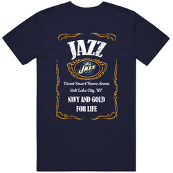 Utah Basketball Whiskey Label Parody Sports Team Fan T Shirt