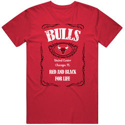 Chicago Basketball Whiskey Label Parody Sports Team Fan T Shirt