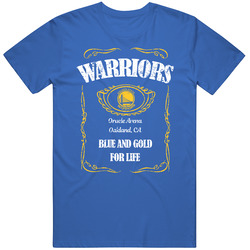 Golden State Basketball Whiskey Label Parody Sports Team Fan T Shirt