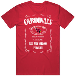St Louis Baseball Whiskey Label Parody Sports Team Fan T Shirt
