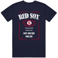 Boston Baseball Whiskey Label Parody Sports Team Fan T Shirt