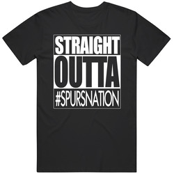 Straight Outta San Antonio Basketball Fan T Shirt