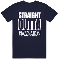 Straight Outta Utah Basketball Fan T Shirt