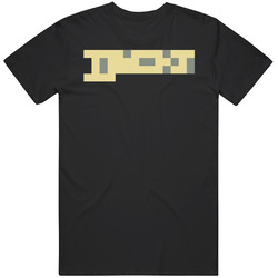 Anaheim Hockey Team Pixelated Logo Fan T Shirt