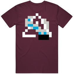 Colorado Hockey Team Pixelated Logo Fan T Shirt