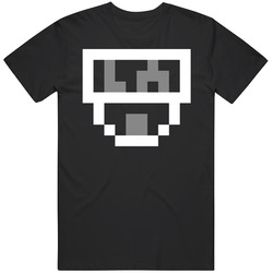 La Hockey Team Pixelated Logo Fan T Shirt
