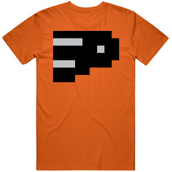Philadelphia Hockey Team Pixelated Logo Fan T Shirt