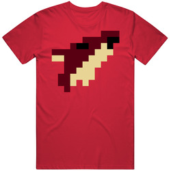 Phoenix Hockey Team Pixelated Logo Fan T Shirt