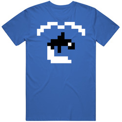 Vancouver Hockey Team Pixelated Logo Fan T Shirt