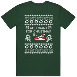 All I Want For Christmas Is Jordan Michael Jordan Basketball Fan T Shi