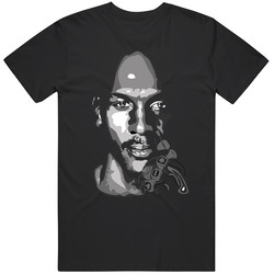 Michael Jordan 6 Rings Basketball Fan T Shirt