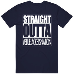 Straight Outta Columbus Hockey Fan T Shirt