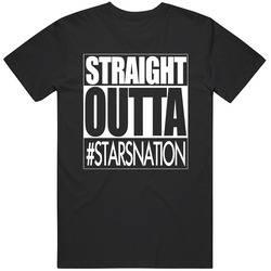 Straight Outta Dallas Hockey Fan T Shirt