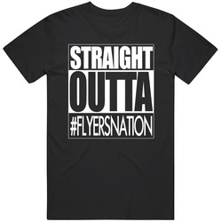 Straight Outta Philadelphia Hockey Fan T Shirt