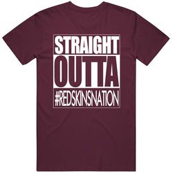 Straight Outta Washington Football Fan T Shirt