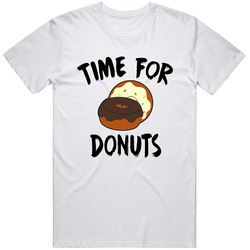 Time For Donuts Funny Foodie T Shirt Time For Donuts Funny Foodie T Shirt