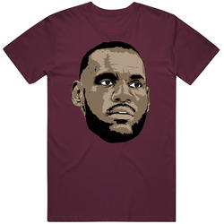 Lebron James Cleveland Basketball Player Fan T Shirt