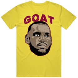 Lebron James Cleveland Basketball Player Goat Fan T Shirt