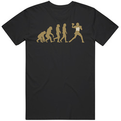 Chase Daniel Evolution Style New Orleans Football Fan T Shirt