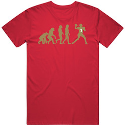 Luke Mccown Evolution Style New Orleans Football Fan T Shirt