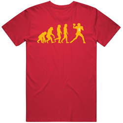 Patrick Mahomes Evolution Style Kansas City Football Fan T Shirt