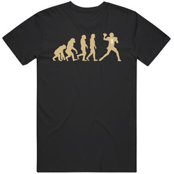 Drew Brees Evolution Style New Orleans Football Fan T Shirt