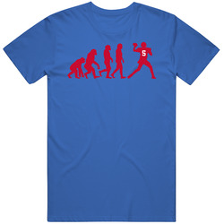 Tyrod Taylor Evolution Style Buffalo Football Fan T Shirt