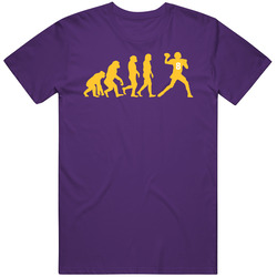 Sam Bradford Evolution Style Minnesota Football Fan T Shirt