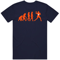 Paxton Lynch Evolution Style Denver Football Fan T Shirt